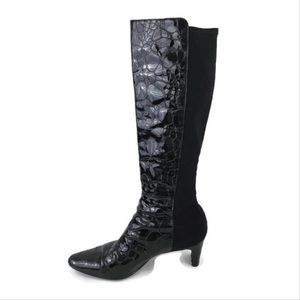 STUART WEITZMAN Black Boots Knee High 6.5
